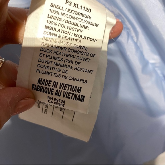 Columbia Sleeveless Vest Puffer / Blue / S - Picture 4 of 10